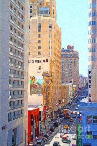 Wingsdomain.com Introduces Painterly Style Photo Art . The Streets Of San Francisco