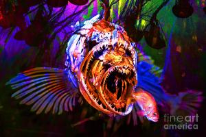 Creatures Of The Deep - Fear No Fish By Wingsdomain Art And Photography