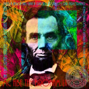 MC Abe The Broham Lincoln Rock Star By Wingsdomain Art And Photography