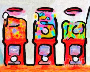 Wingsdomain Thanks Art And Photo Collector From Madison WI Who Purchased A Fine Art Gliclee Print Of Three Candy Machines